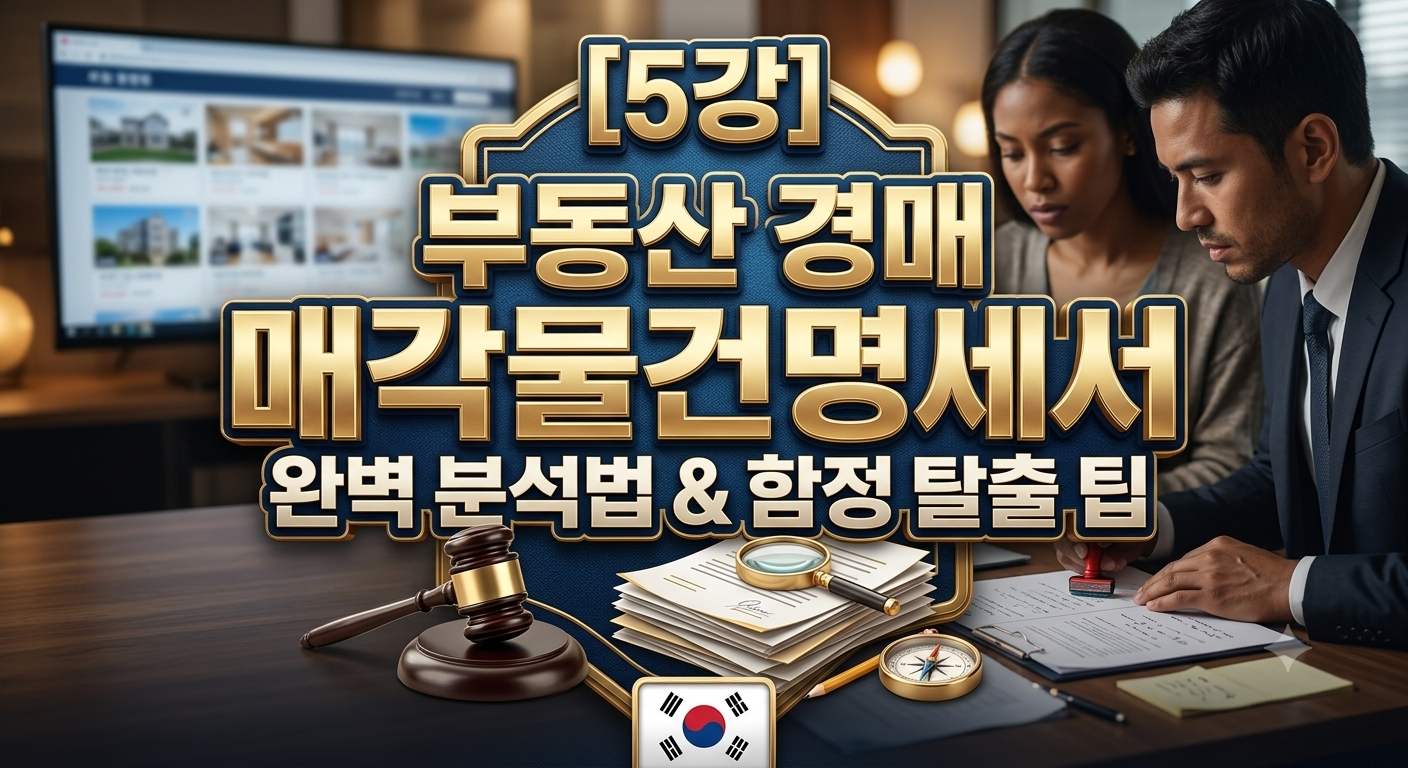 매각물건명세서 보는 법