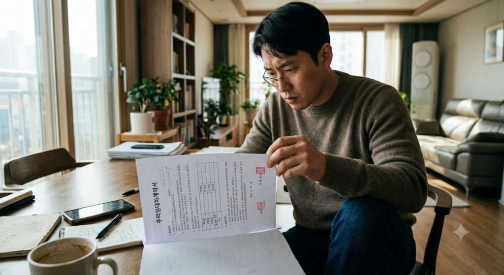 주택임대차계약서 확정일자 확인 방법
